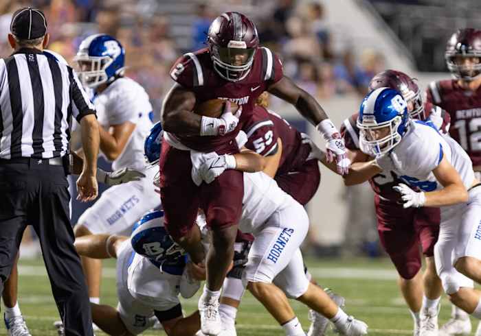 Benton running back Braylen Russell. (Photo by Tommy Land)